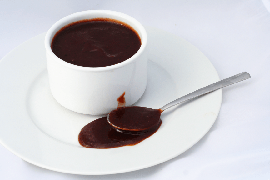 Pot of Barbecue Sauce