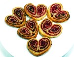 Raspberry Palmiers