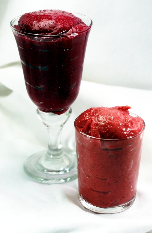 Blackcurrant Magic Porridge and Strawberry/Rhubarb Magic Porridge