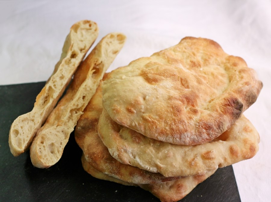 No Knead Pizza Bases