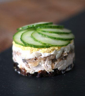 Chicken Salad with Prunes