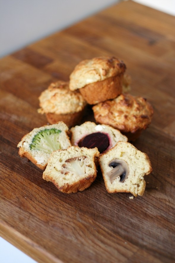 Vegetable Cheese Scones