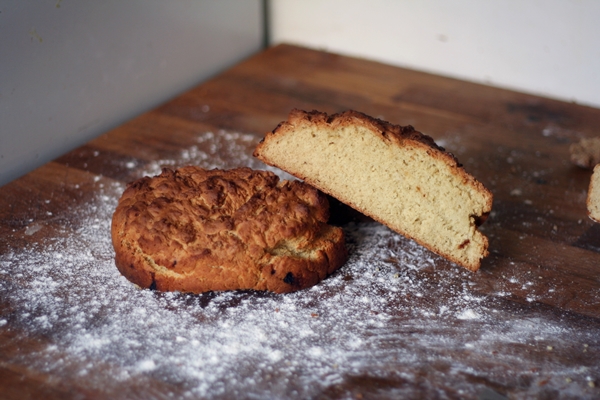 Loaf mixed without the 30 minute ferment