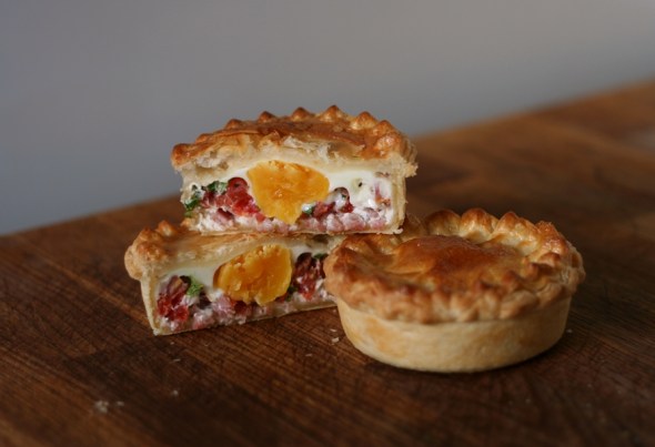 bacon egg pie