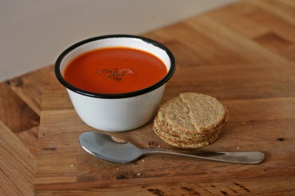 Tomato Soup and Oatcakes