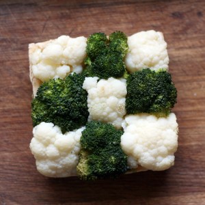 Small Checkerboard Tart